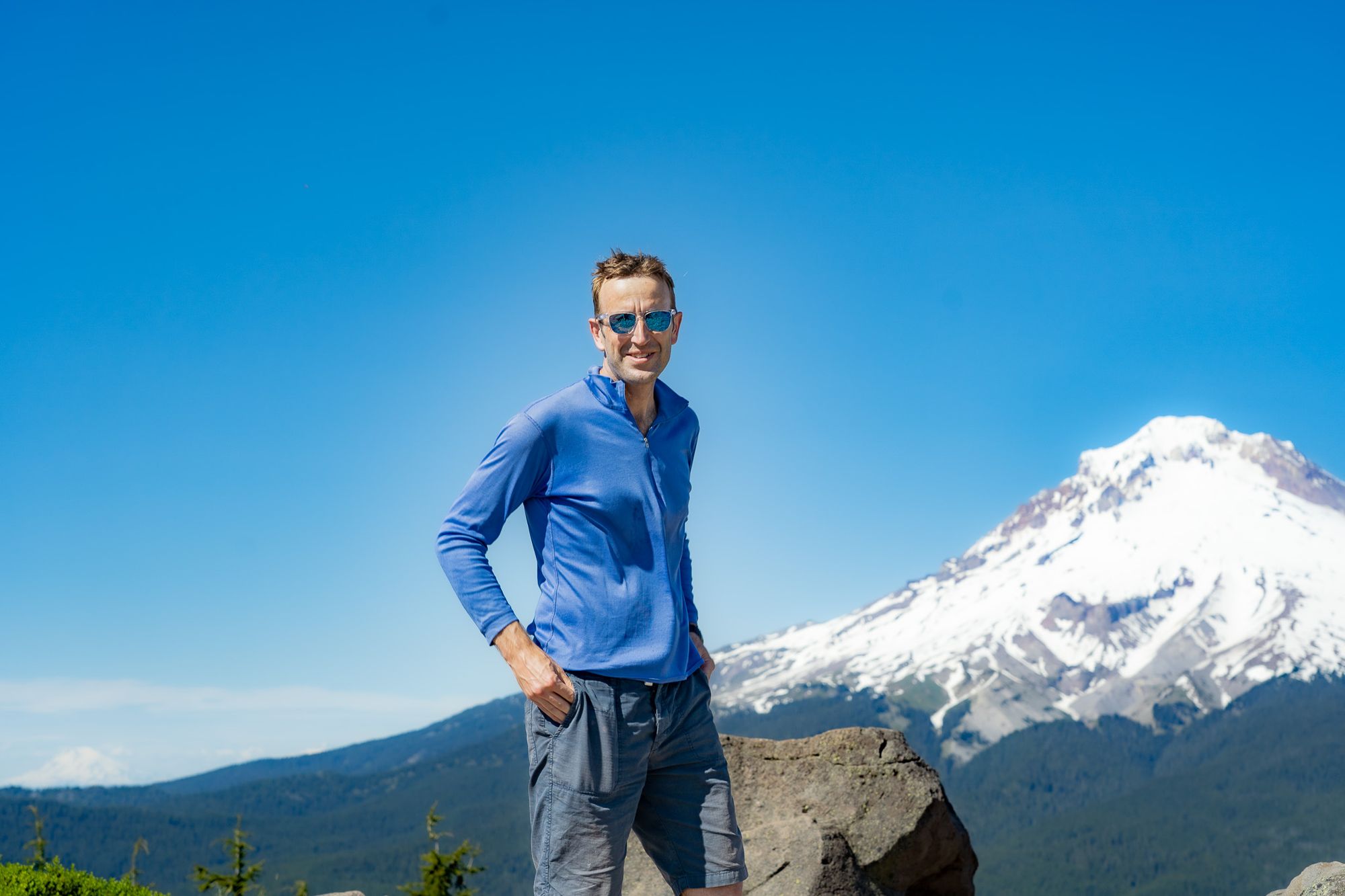 Robert Macfarlane at Mt Hood