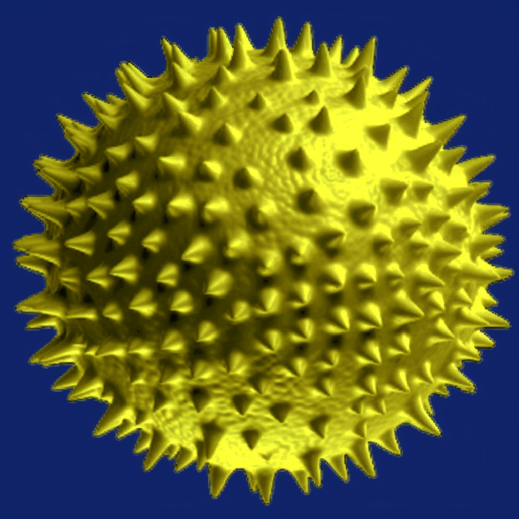 spiky pollen grain