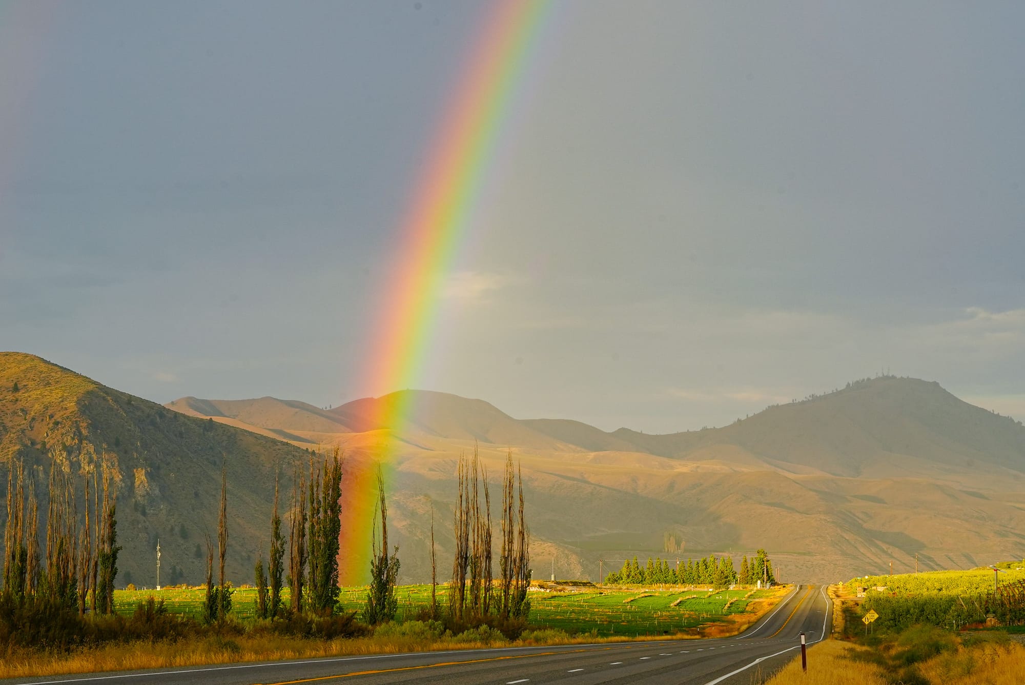 roadside rainbow