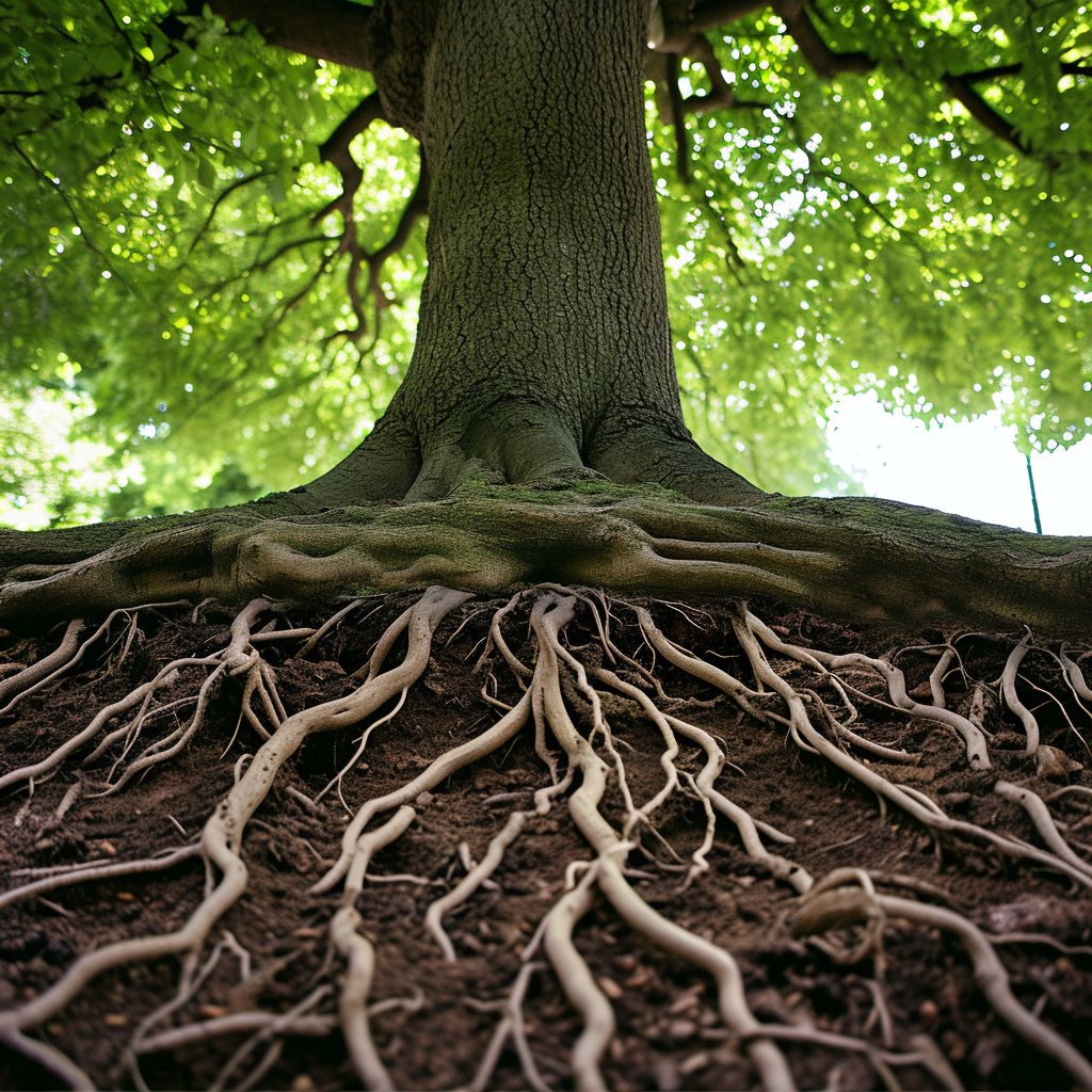 tree and roots