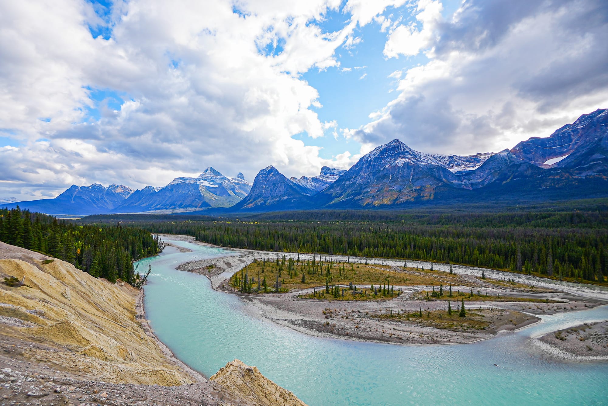 River in Canadian Rockies