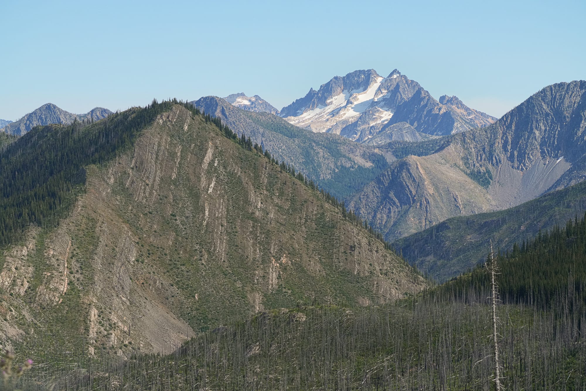 rugged peak