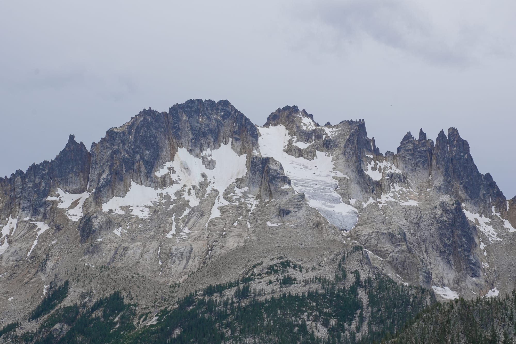 close up peak