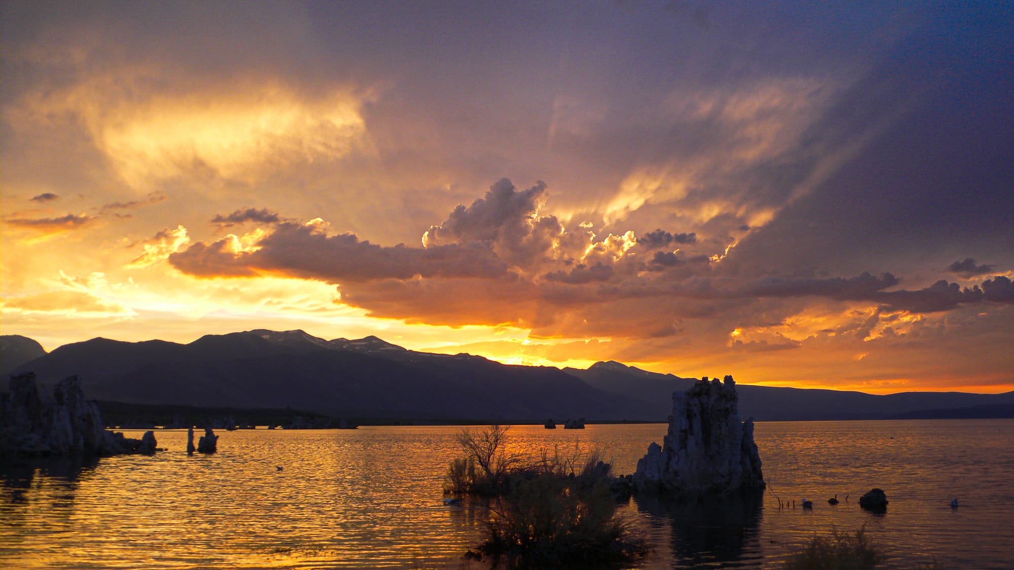 Mono Lake at sunset
