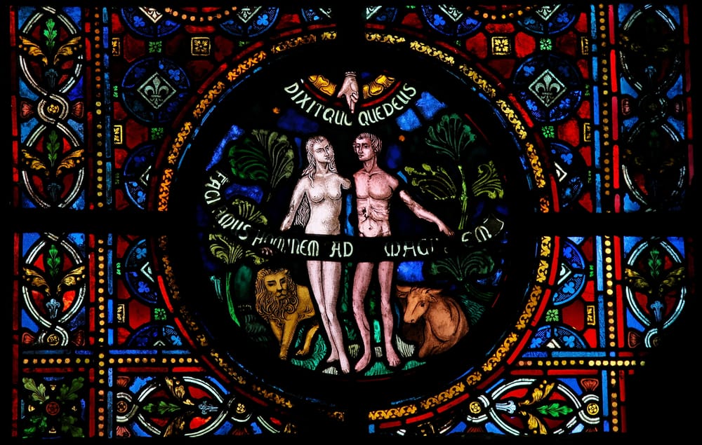 stained glass window