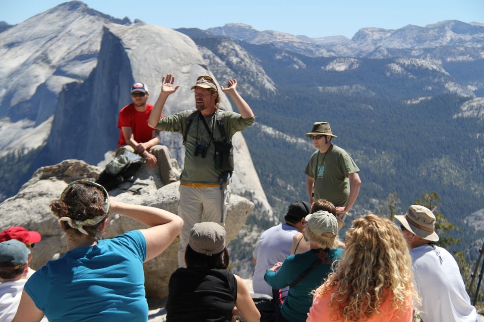 David Lukas teaching in Yosemite National Park